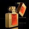 Bật Lửa Zippo Đồng Khối Brass Sơn Hấp Nhiệt Năm 1998 đời XIV La Mã  ZL351