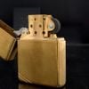 Bật Lửa Zippo Đồng Khối Vintage Chặt Góc Trơn Bóng Năm 1996 Đời X La Mã  ZL344