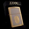 Bật Lửa Zippo Đồng Khối Mạ Vàng Năm 1996 đời XII La Mã Gold Plated  ZL375