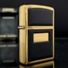 Bật Lửa Zippo Đồng Khối Mạ Vàng Năm 1995 đời XI La Mã Gold Plated  ZL368
