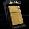 Bật Lửa Zippo Đồng Khối Sọc Dưa Năm 2000 Đời XVI La Mã  ZL360