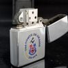Bật Lửa Zippo Đồng Khối Mạ Chrome Bóng Chủ Đề Tầu Chiến Năm 1991 đời VII La Mã  ZL327