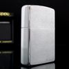 Bật Lửa Zippo Đồng Khối Mạ Chrome Phay Xước Chủ Đề Tầu Chiến Năm 1990 đời VI La Mã  ZL329
