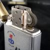 Bật Lửa Zippo Đồng Khối Mạ Chrome Phay Xước Chủ Đề Tầu Chiến Năm 1990 đời VI La Mã  ZL329