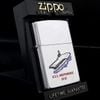 Bật Lửa Zippo Đồng Khối Mạ Chrome Bóng Chủ Đề Tầu Chiến Năm 1993 đời IX La Mã  ZL324