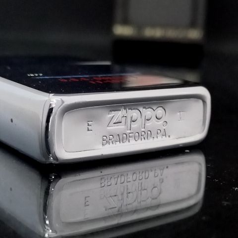 Bật Lửa Zippo Đồng Khối Mạ Chrome Bóng Chủ Đề Tầu Chiến Năm 1990 đời VI La Mã  ZL323