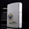 Bật Lửa Zippo Đồng Khối Mạ Chrome Phay Xước Chủ Đề Tầu Chiến Năm 1992 đời VIII La Mã  ZL330