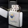Bật Lửa Zippo Đồng Khối Mạ Chrome Phay Xước Chủ Đề Tầu Chiến Năm 1992 đời VIII La Mã  ZL330