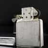 Bật Lửa Zippo Đồng Khối Mạ Chrome Phay Xước Chủ Đề Tầu Chiến Năm 1992 đời VIII La Mã  ZL328