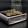 Bật Lửa Zippo Đồng Khối Mạ Titanium Phủ Vàng Chủ Đề Xe Cổ Năm 1990 đời VI La Mã  ZL354