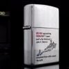 Bật Lửa Zippo Đồng Khối Mạ Chrome Bóng Chủ Đề Tầu Chiến Năm 1997 đời XIII La Mã  ZL325