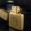 Bật Lửa Zippo Đồng Khối Brass Khắc Ăn Mòn Axit Chủ Đề Tình Yêu Năm 1996 đời XII La Mã  ZL355