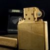 Bật Lửa Zippo Đồng Khối Brass Khắc Ăn Mòn Axit Chủ Đề Tình Yêu Năm 1996 đời XII La Mã  ZL355