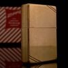 Bật Lửa Zippo Đồng Khối Vintage Chặt Góc Trơn Bóng Năm 1987 Đời III La Mã  ZL342