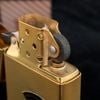 Bật Lửa Zippo Đồng Khối Vintage Chặt Góc Trơn Bóng Năm 1987 Đời III La Mã  ZL342