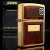 Bật Lửa Zippo Đồng Khối Mạ Vàng Năm 1998 đời XIV La Mã Gold Plated  ZL369
