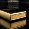 Bật Lửa Zippo Đồng Khối Mạ Vàng Năm 1998 đời XIV La Mã Gold Plated  ZL369