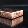 Bật Lửa Zippo Copper Đồng Đỏ Hoa Văn Sủi Tay Năm 2003 Used Giá Trị Sưu Tầm Cao ZQH60