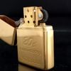 BẬT LỬA ZIPPO MẠ VÀNG GOLD PLATED CHỦ ĐỀ 20TH ĐỜI IX LA MÃ NĂM 1993 ZL313