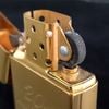 BẬT LỬA ZIPPO MẠ VÀNG GOLD PLATED CHỦ ĐỀ 20TH ĐỜI IX LA MÃ NĂM 1993 ZL313