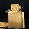 BẬT LỬA ZIPPO MẠ VÀNG GOLD PLATED CHỦ ĐỀ 20TH ĐỜI IX LA MÃ NĂM 1993 ZL313