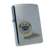 Bật Lửa Zippo Đồng Khối Mạ Chrome Phay Xước Chủ Đề Tầu Chiến Năm 1992 đời VIII La Mã  ZL330