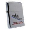 Bật Lửa Zippo Đồng Khối Mạ Chrome Bóng Chủ Đề Tầu Chiến Năm 1994 đời X La Mã  ZL326
