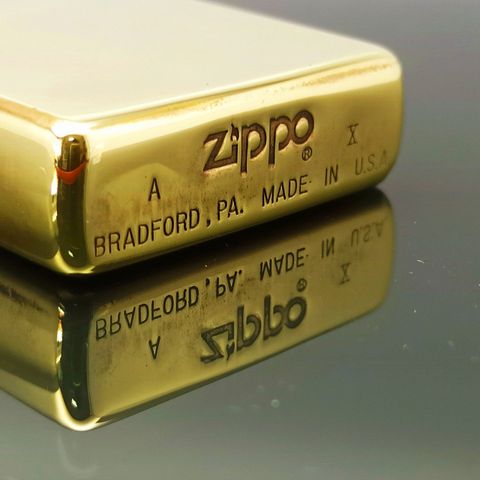 Bật Lửa Zippo Đồng Khối Solid Brass Năm 1994 Đời X La Mã  ZL365