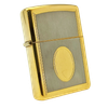 Bật Lửa Zippo Đồng Khối Mạ Vàng Năm 1996 đời XII La Mã Gold Plated  ZL375