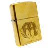Bật Lửa Zippo Đồng Khối Brass Khắc Ăn Mòn Axit Chủ Đề Tình Yêu Năm 1996 đời XII La Mã  ZL355