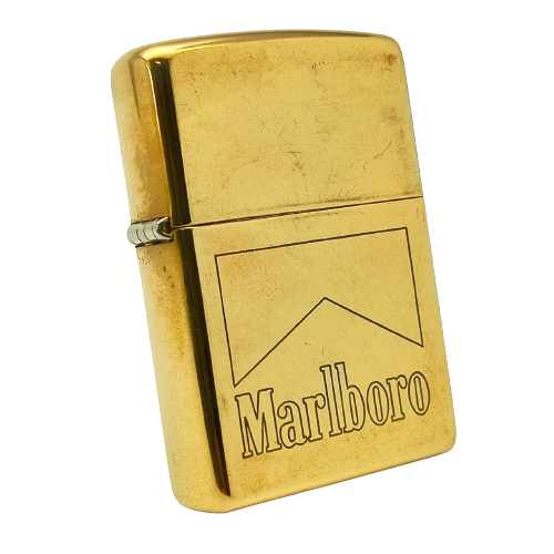Bật Lửa Zippo Đồng Khối Chủ Đề Marlboro Năm 1997 Đời XIII La Mã  ZL346