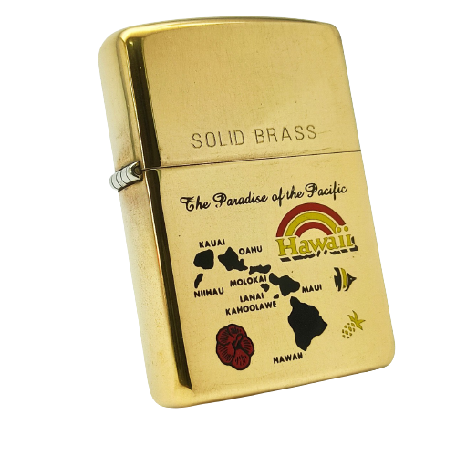 Bật Lửa Zippo Đồng Khối Brass Sơn Hấp Nhiệt Năm 1995 đời XI La Mã  ZL352