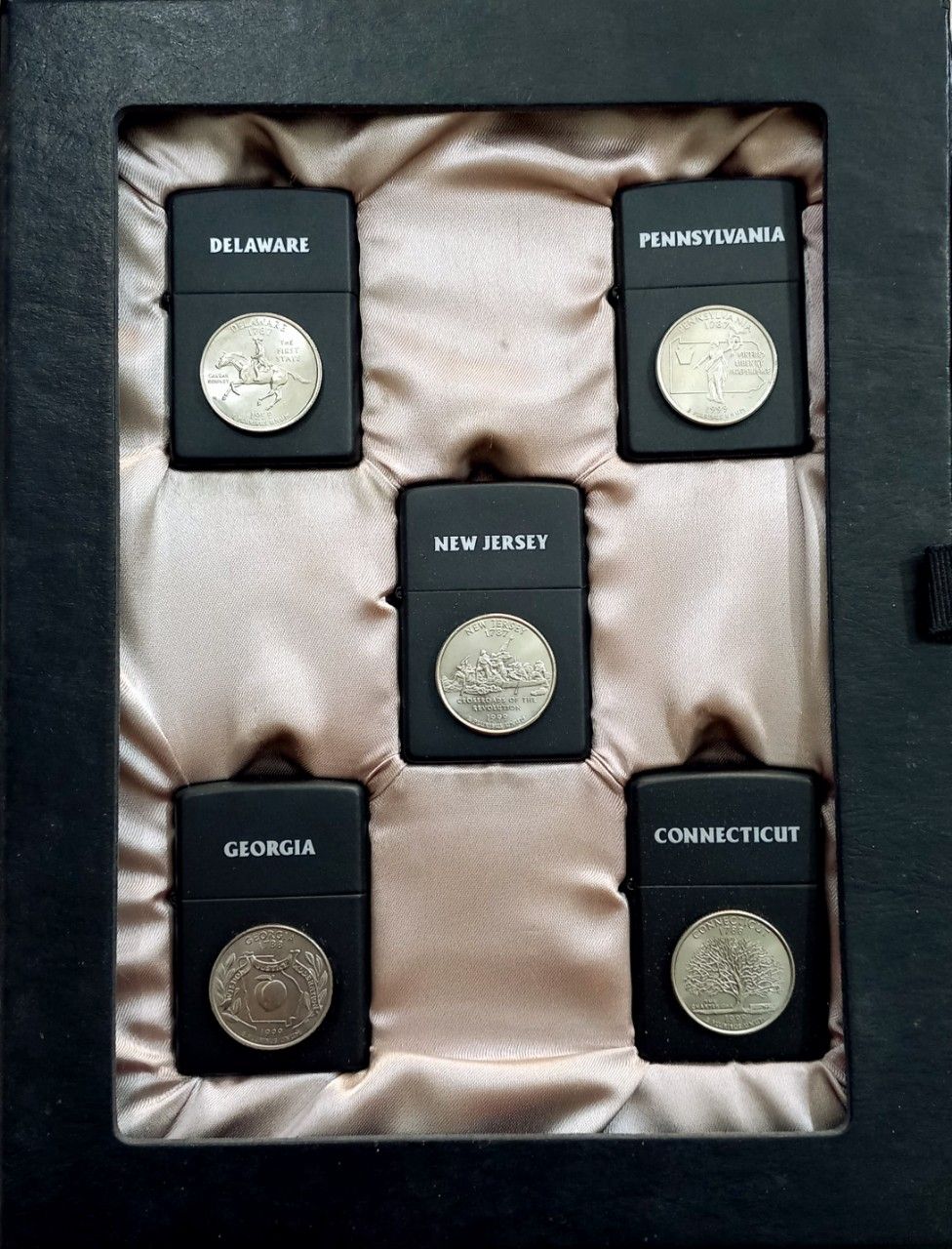 Set Bật Lửa Zippo State Quarters: The zippo Collection Vol 1 Bản Giới Hạn 5.000 Set ZS34