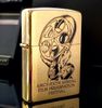 Bật Lửa Zippo Đồng Khối Mạ Vàng Chủ Đề Học Viện Âm Nhạc Năm 1996 đời XII La Mã Gold Plated  ZL370