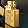 Bật Lửa Zippo Đồng Khối Chủ Đề Jim Beam Năm 1996 Đời XII La Mã  ZL356