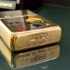 Bật Lửa Zippo Đồng Khối Brass Sơn Hấp Nhiệt Năm 1995 đời XI La Mã  ZL352