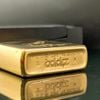 Bật Lửa Zippo Đồng Khối Mạ Vàng Chủ Đề Saipan Năm 1994 đời X La Mã Gold Plated  ZL373