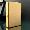 Bật Lửa Zippo Đồng Khối Mạ Vàng Năm 1987 đời III La Mã Gold Plated  ZL371