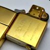 Bật Lửa Zippo Đồng Khối Mạ Vàng Chủ Đề Hawaii Năm 1991 đời XIII La Mã Gold Plated  ZL374