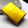 Bật Lửa Zippo Đồng Khối Emblem Bạch Kim Vân Chéo Năm 1997 Đời XIII La Mã  ZL364