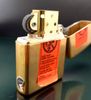 Bật Lửa Zippo Đồng Khối Emblem Chúa Sơn Lâm Năm 1998 Đời XIV La Mã  ZL333