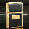 Bật Lửa Zippo Đồng Khối Mạ Vàng Năm 1997 đời XIII La Mã Gold Plated  ZL379