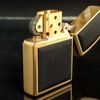 Bật Lửa Zippo Đồng Khối Mạ Vàng Năm 1997 đời XIII La Mã Gold Plated  ZL379