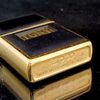 Bật Lửa Zippo Đồng Khối Mạ Vàng Năm 1997 đời XIII La Mã Gold Plated  ZL379