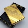 Bật Lửa Zippo Mạ Vàng Gold Plated Đời 3 Vạch Sắc Năm 1979 Rất Hiếm ZQH63