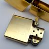 Bật Lửa Zippo Mạ Vàng Gold Plated Đời 3 Vạch Sắc Năm 1979 Rất Hiếm ZQH63
