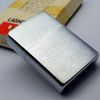 Bật Lửa Zippo cổ đời 5 vạch sắc trơn hai mặt phay xước sản xuất năm 1977 ZC97