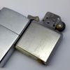 Bật Lửa Zippo cổ đời 5 vạch sắc trơn hai mặt phay xước sản xuất năm 1977 ZC97