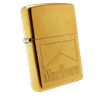 Bật Lửa Zippo Đồng Khối Mạ Vàng Gold Plated Chủ Đề Marlboro Đời XVI La Mã Năm 1998 ZL385