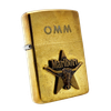 Bật Lửa Zippo Đồng Khối Marlboro Longhom Đầu Bò Đời VII La Mã Năm 1991 ZL380